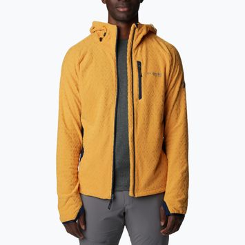 Columbia Titan Pass 3.0 Pánská trekingová mikina s kapucí raw honey/collegiate navy