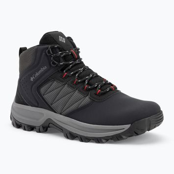 Pánské turistické boty Columbia Transverse Hike Waterproof black/mountain red