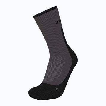 Dámské trekingové ponožky  icebreaker Merino Hike+ Light Crew obsidian/black