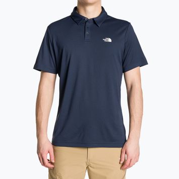 Pánské trekingové tričko  The North Face Tanken Polo tmavě modré NF0A2WAZ