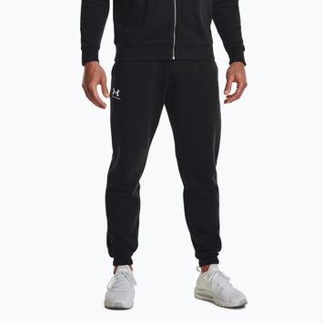 Pánské sportovní kalhoty  Under Armour Essential Fleece Joggers black/white