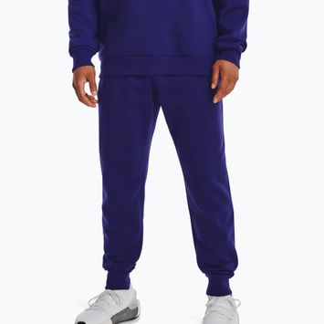 Under Armour pánské tréninkové kalhoty Rival Fleece Joggers navy blue 1357128