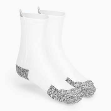 Under Armour Ad Run Cushion 1Pk Mid bílé běžecké ponožky 1376076