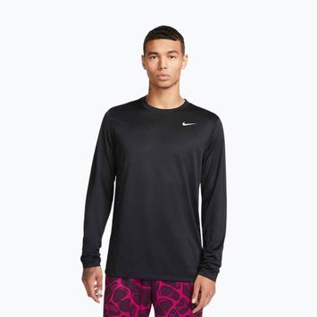 Pánské tréninkové tričko Longsleeve Nike Dri-FIT Legend black/matte silver