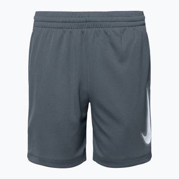 Dětské šortky Nike Dri-Fit Multi smoke grey/white