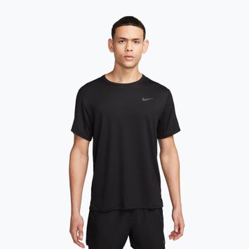 Pánské běžecké tričko Nike Miler Dri-Fit UV černé