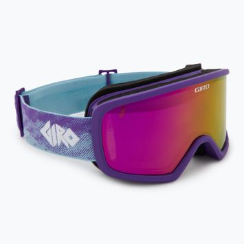 Dětské lyžařské brýle Giro Stomp purple linticular/ amber pink