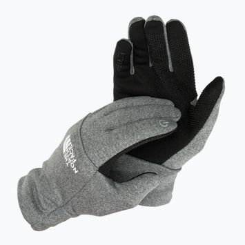 Dětské trekingové rukavice The North Face Recycled Etip medium grey heather