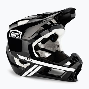 Pánská cyklistická helma 100% Trajecta černá Helma 100% Trajecta
