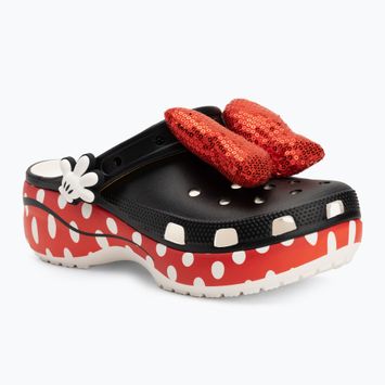 Dětské nazouváky Crocs Minnie Mouse Classic Platform Clog white