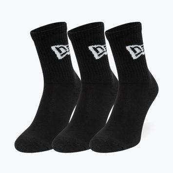 Ponožky  New Era Flag Crew 3 páry black