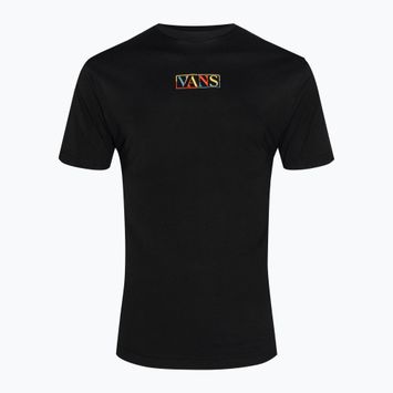 Pánské tričko Vans Multi Coloured Center Logo SS Tee black