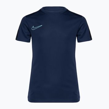 Dětské fotbalové tričko Nike Dri-Fit Academy23 midnight navy/black/hyper turquoise