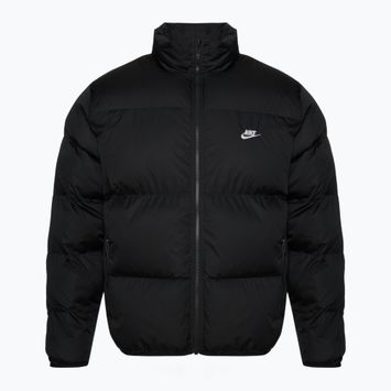 Pánská zateplená bunda  Nike Sportswer Club Puffer black/white