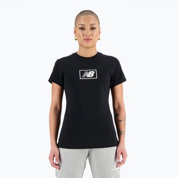 Dámské tričko New Balance Essentials Cotton Jersey black