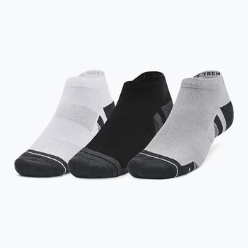 Ponožky Under Armour Performance Tech Low  3 mod gray/white/jet grey