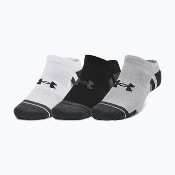 Ponožky Under Armour Performance Tech 3pk NS mod gray/white/jet gray