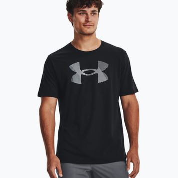 Pánské tričko Under Armour Big Logo Fill black/pitch gray/halo gray