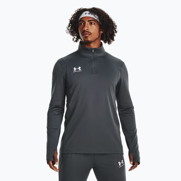 Pánská fotbalová mikina Under Armour Challenger Midlayer castlerock / white