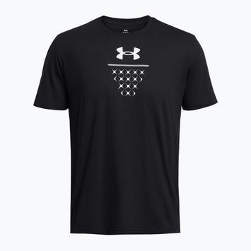 Pánské tričko Under Armour Basketball Net Icon black/white