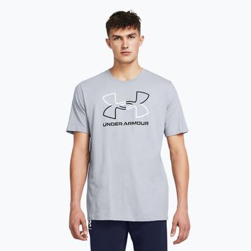 Pánské sportovní tričko  Under Armour GL Foundation Update mod gray medium heather/black