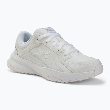 Pánské sportovní boty Under Armour Edge Leather white/white/halo gray