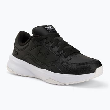 Pánské sportovní boty Under Armour Edge Leather black/black/white