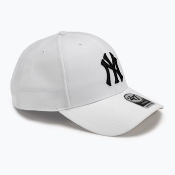 47 Značka MLB New York Yankees MVP SNAPBACK bílá baseballová čepice