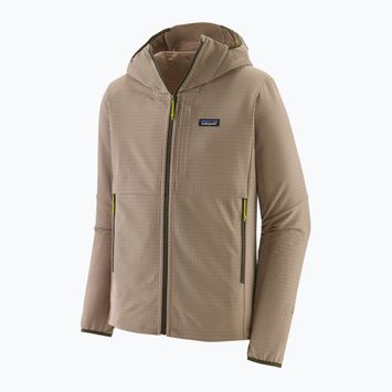 Pánská mikina Patagonia R1 TechFace Hoody seabird grey