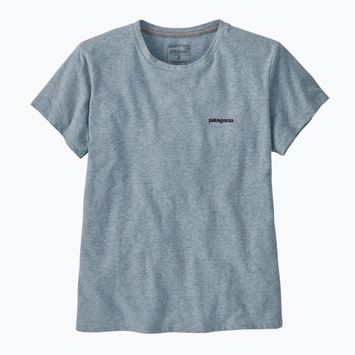 Dámské tričko  Patagonia P-6 Logo Responsibili-Tee thermal blue