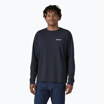 Pánské tričko Patagonia P-6 Logo Responsibili Longsleeve new navy