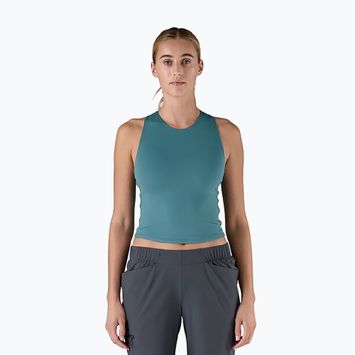 Dámské tričko Patagonia Reversible Tank wetland blue trekking t-shirt