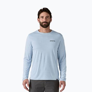 Pánské tričko longsleeve Patagonia Cap Cool Daily Graphic Shirt-Waters fitz roy trout/fleck blue
