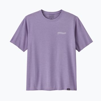 Pánské tričko Patagonia Cap Cool Daily Graphic Shirt Waters forgotten island/concrete purple x-dye