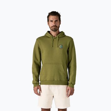 Pánská mikina Patagonia Unity Fitz Uprisal Hoody graze green
