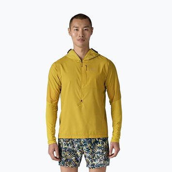 Pánská trekingová mikina Patagonia Airshed Pro Pullover bundle green
