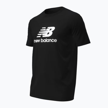 Pánské tričko  New Balance Stacked Logo black