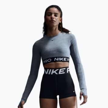Dámské tréninkové tričko s dlouhým rukávem Nike Pro 365 Dri-Fit smoke grey/heather