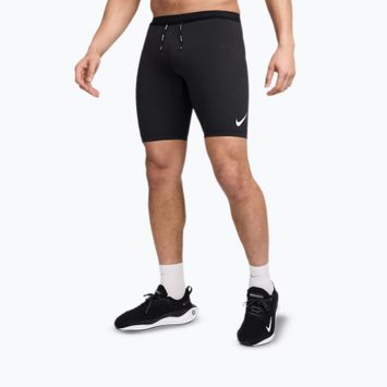 Pánské běžecké šortky Nike AeroSwift Dri-Fit ADV 1/2 Tights black/summit white