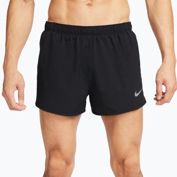 Pánské běžecké šortky Nike Fast Dri-Fit Brief Lined 3" black/black