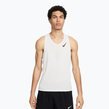 Pánské běžecké tričko Nike AeroSwift Dri-Fit ADV summit white/black