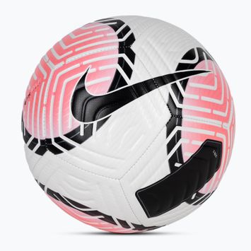 Nike Academy football white/sunset pulse/black velikost 5