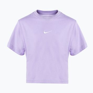 Dětské tričko Nike Sportswear hortenzie/bílá