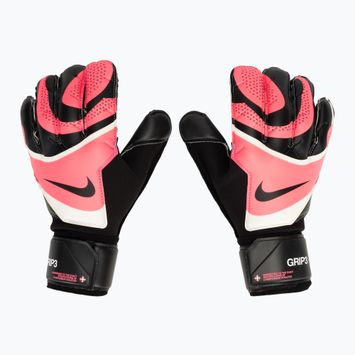 Brankářské rukavice Nike Grip 3 black/sunset pulse