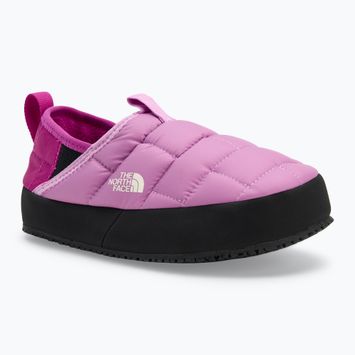 Dětské pantofle The North Face Youth Thermoball Traction Mule II dragonfruit / deep mulber