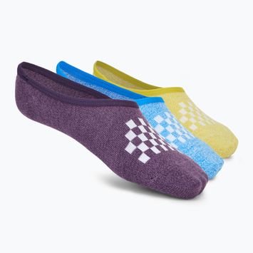 Dámské ponožky Vans Classic Heathered Canoodle 3 páry grape jam