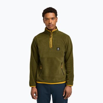 Pánská mikina Timberland Polar 1/4 Zip Fleece dark olive