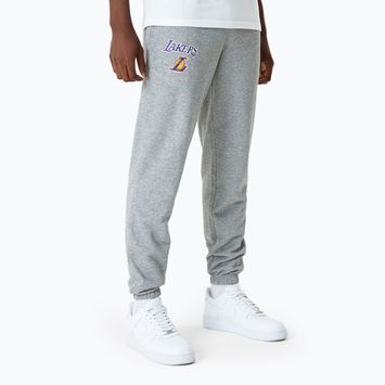 Pánské kalhoty  New Era NBA Essentials Jogger Los Angeles Lakers grey med