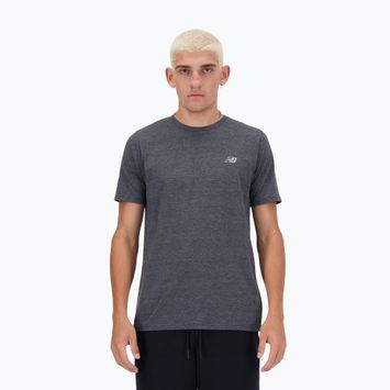 Pánské tričko New Balance Sport Essentials Heathertech black heather