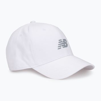 Kšiltovka New Balance 6 Panel Structured Snapback white